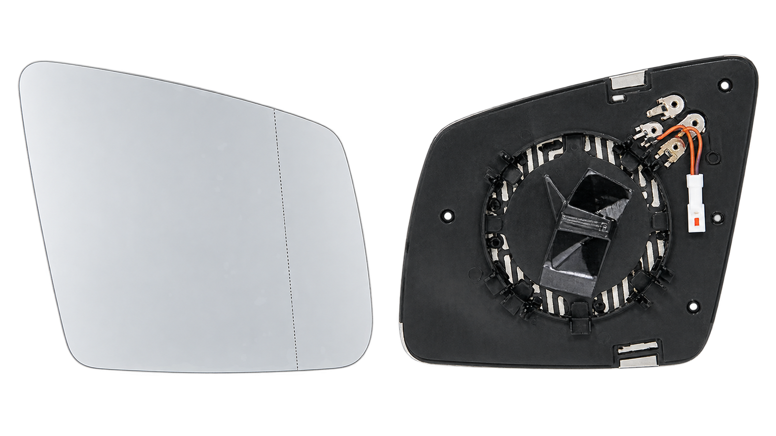 Spiegelglas links voor MERCEDES M W166 2011-2016