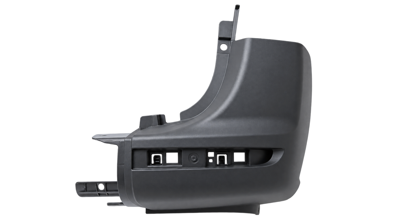 BUMPERHOEK ACHTER zwart W907