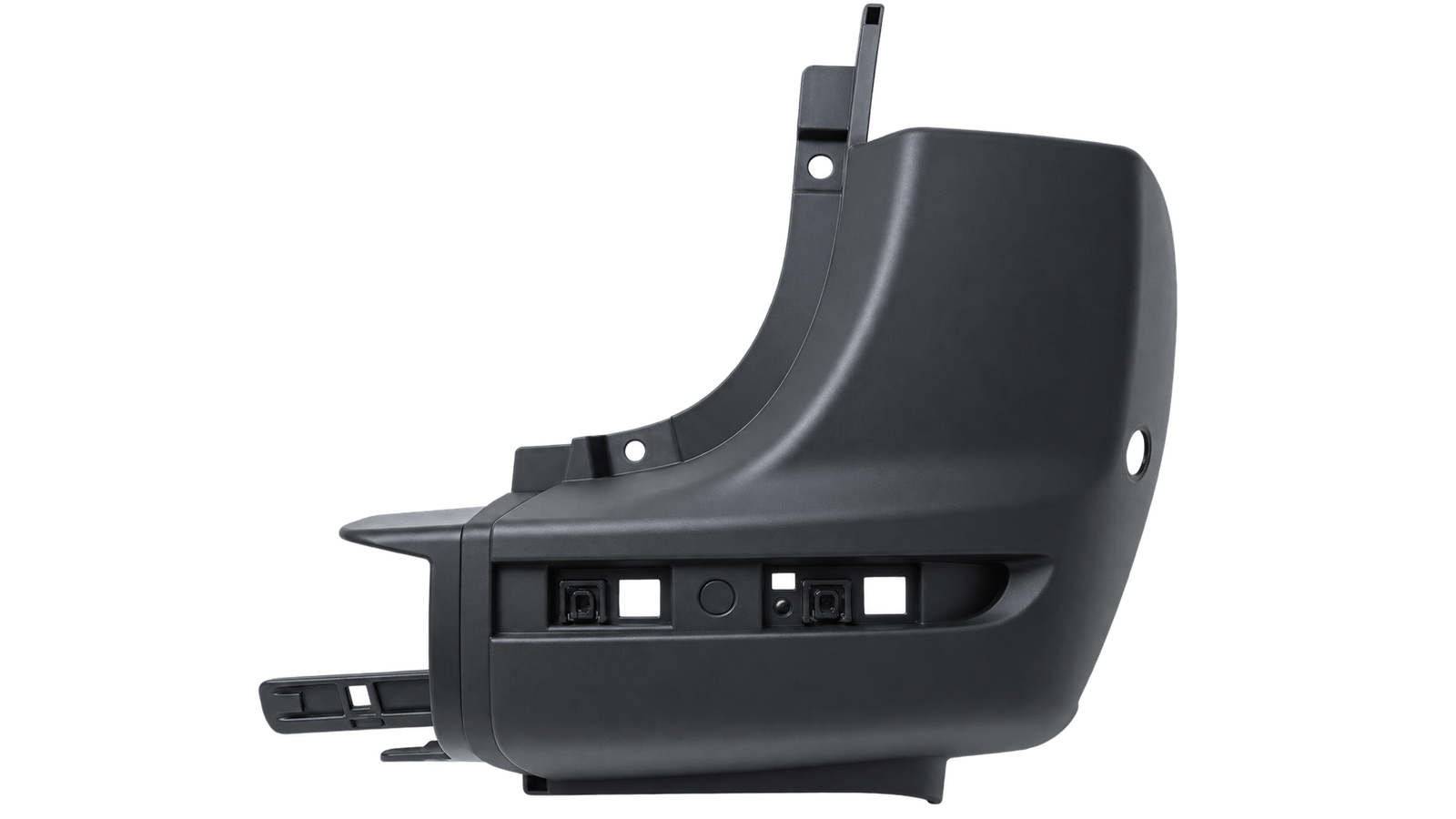 BUMPERHOEK ACHTER+side assist steun zwart W907