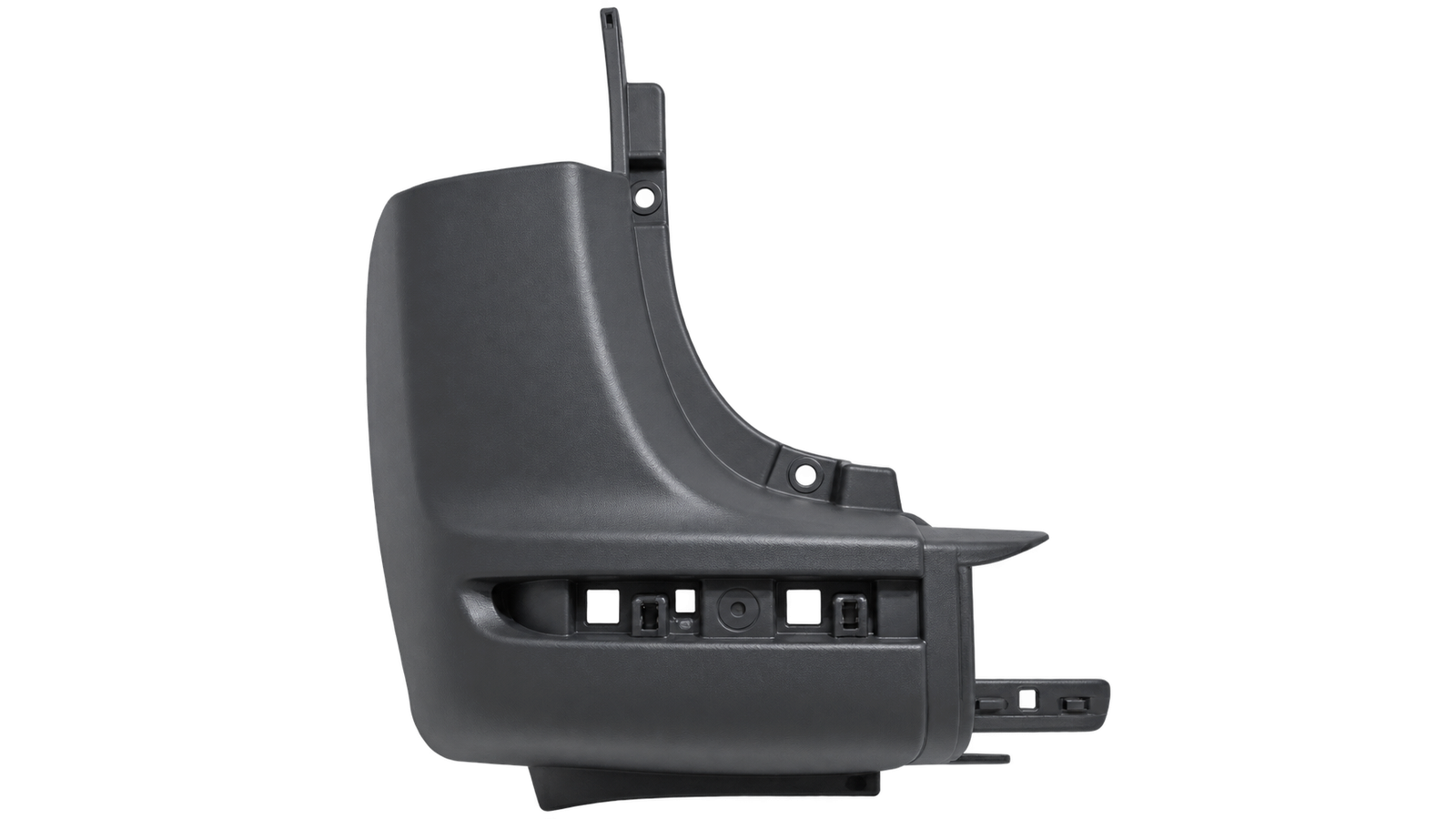 BUMPERHOEK ACHTER zwart W910