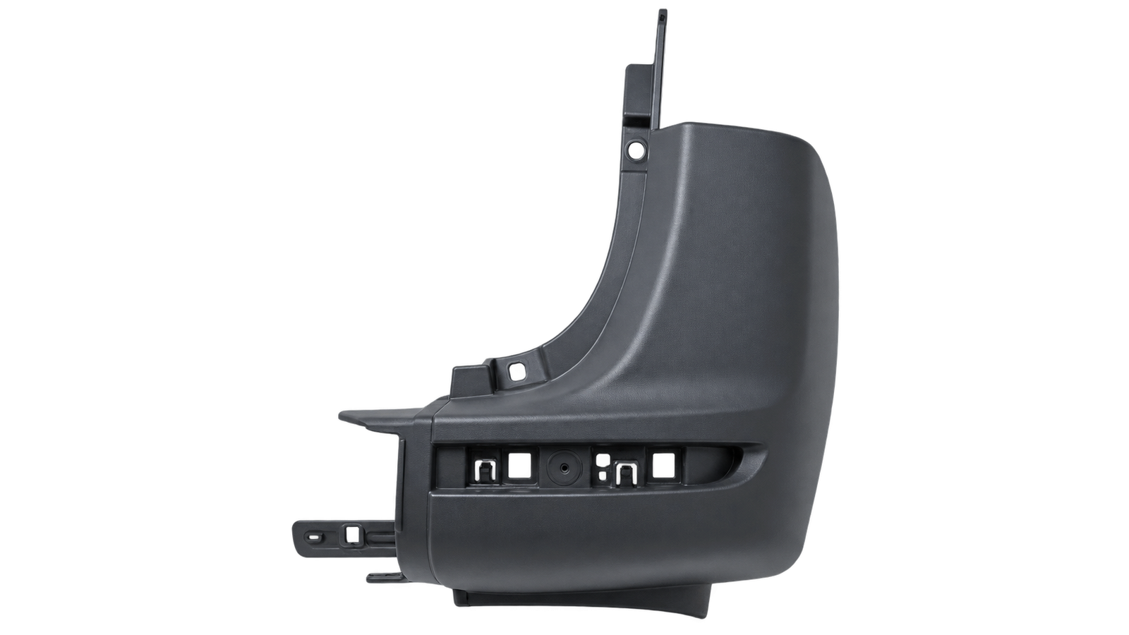 BUMPERHOEK ACHTER zwart W910