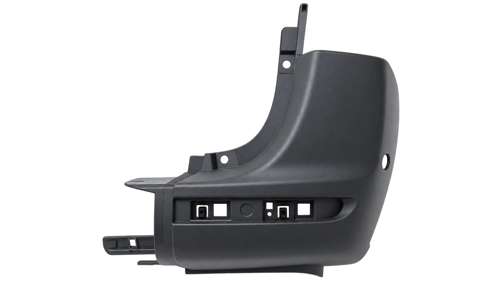 BUMPERHOEK ACHTER+side assist steun+PDC zwart W910