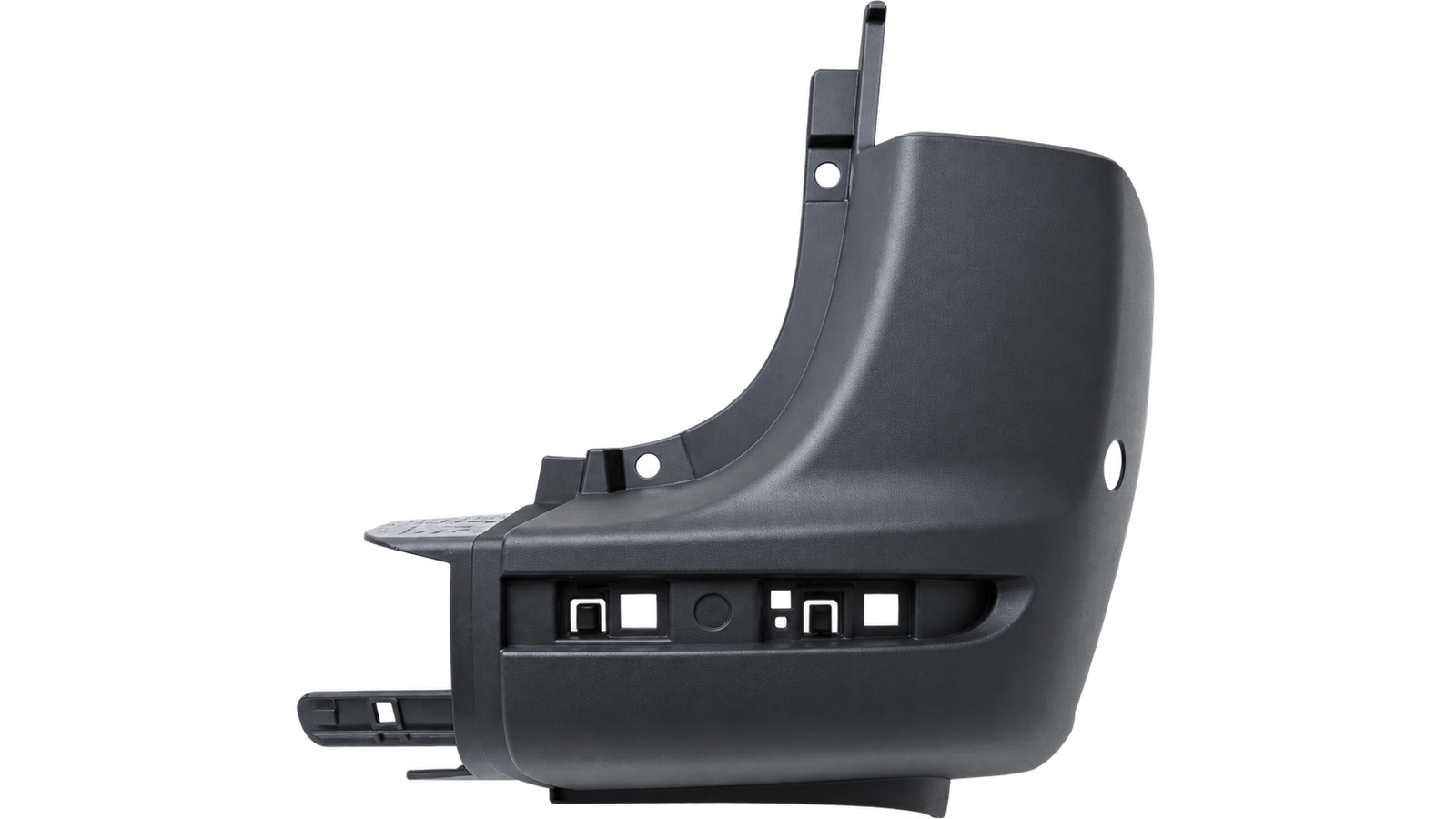 BUMPERHOEK ACHTER+side assist steun+PDC zwart W910