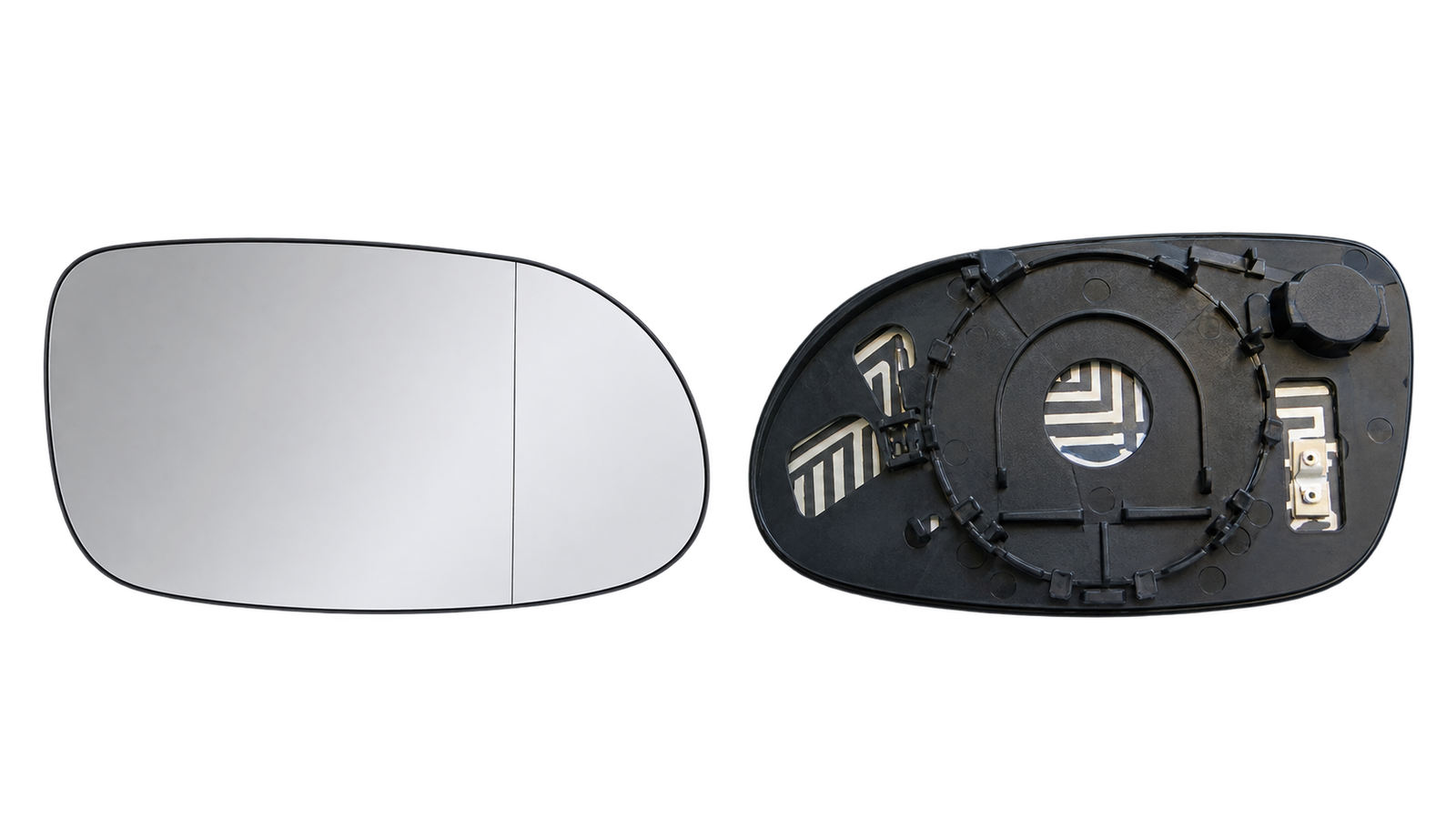 Spiegelglas rechts voor MERCEDES CLK W209 2002-2009