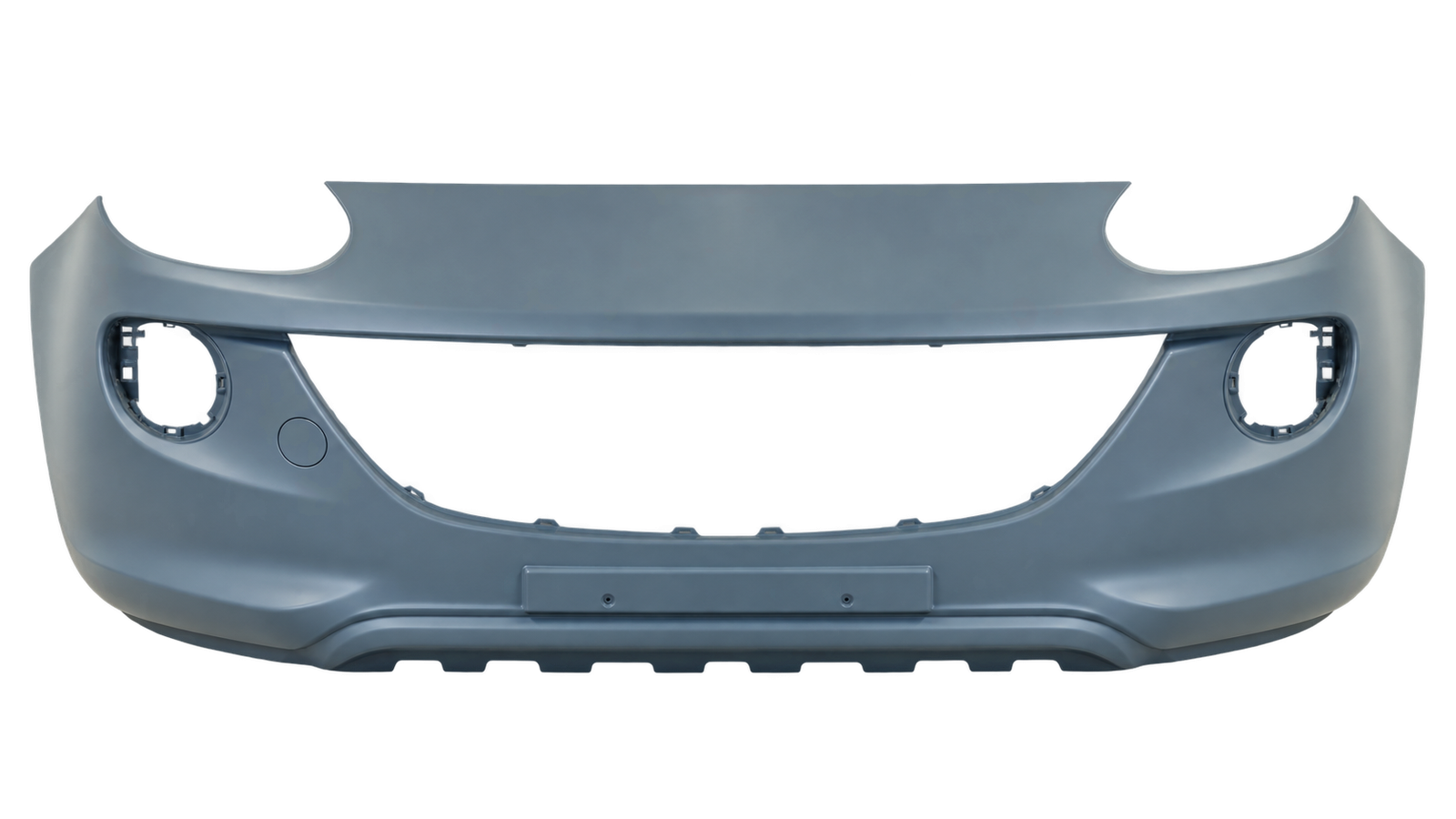 Voorbumper met mistlampgaten in primer voor Opel Adam 2012-2018