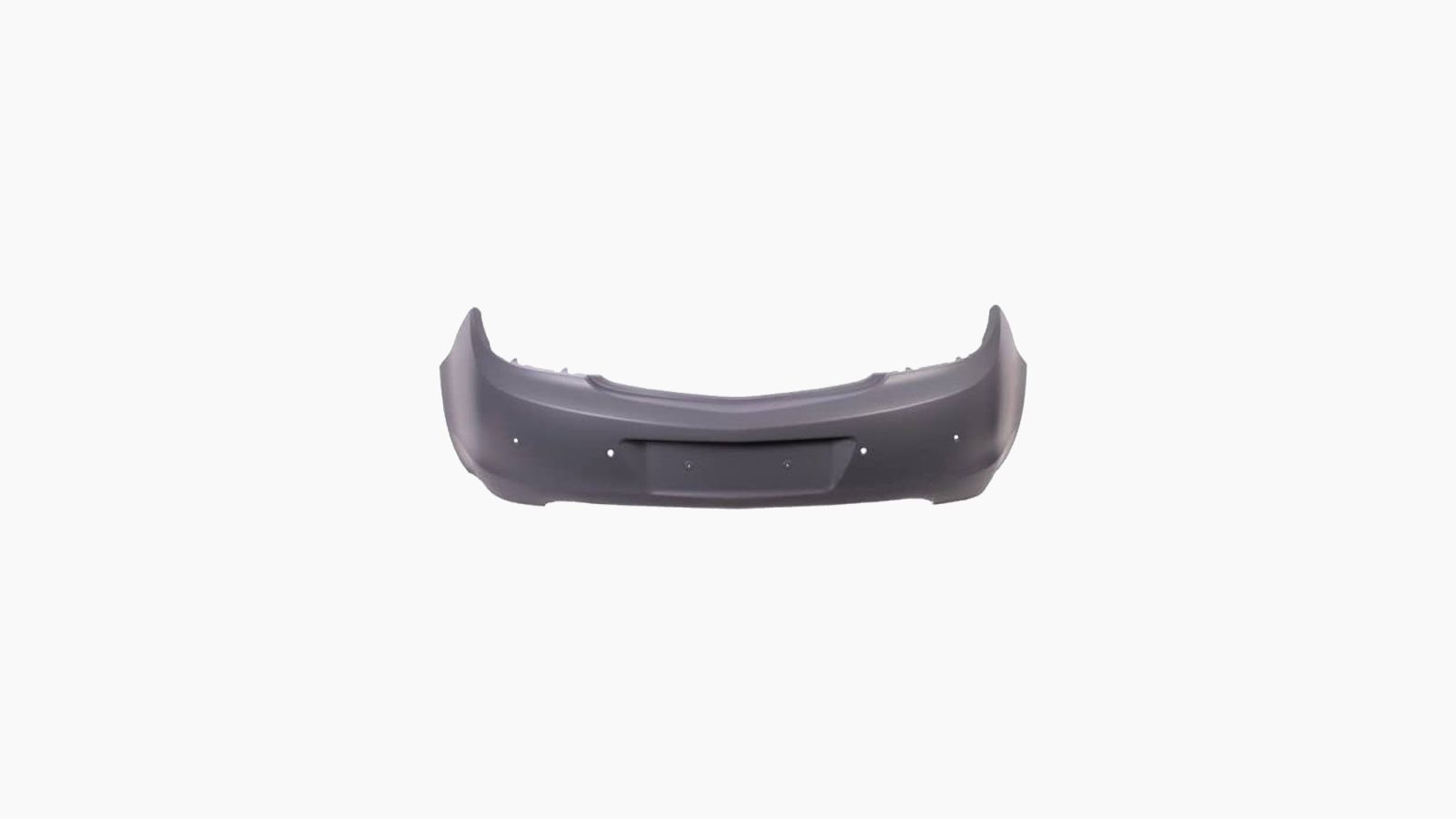 Achterbumper In Primer / 4 Pdc Gaten 4 / 5Drs