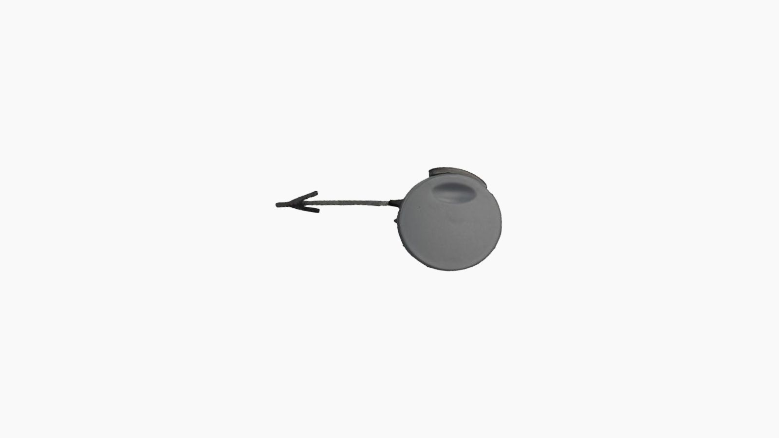 Afdekkap Sleepooggat Achterbumper In Primer 4 / 5Drs