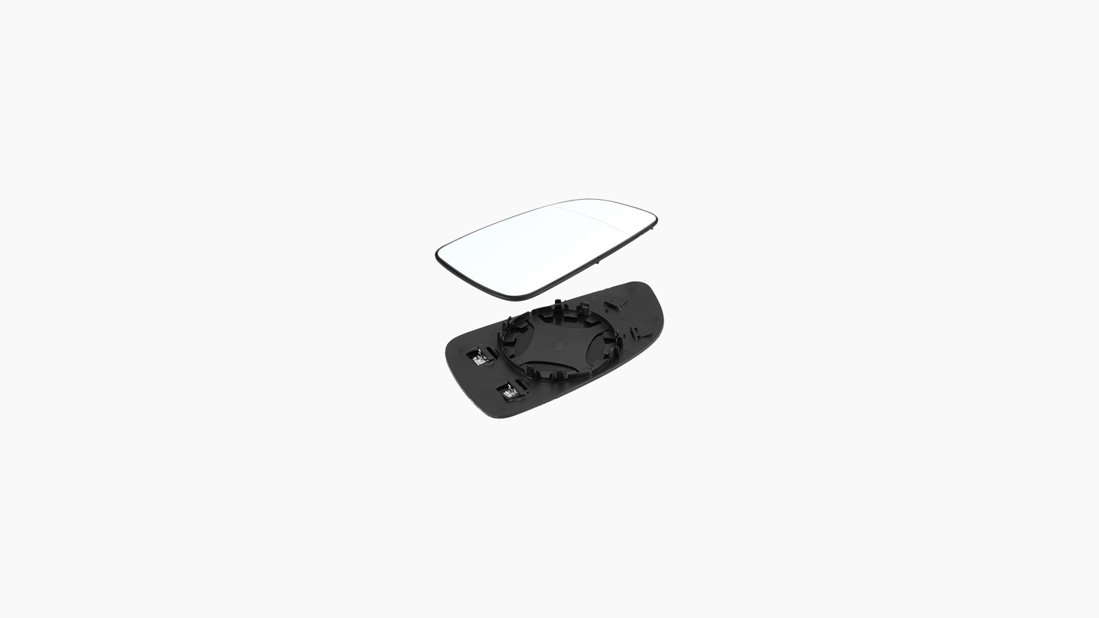 Spiegelglas Verwarmbaar / Montageplaat