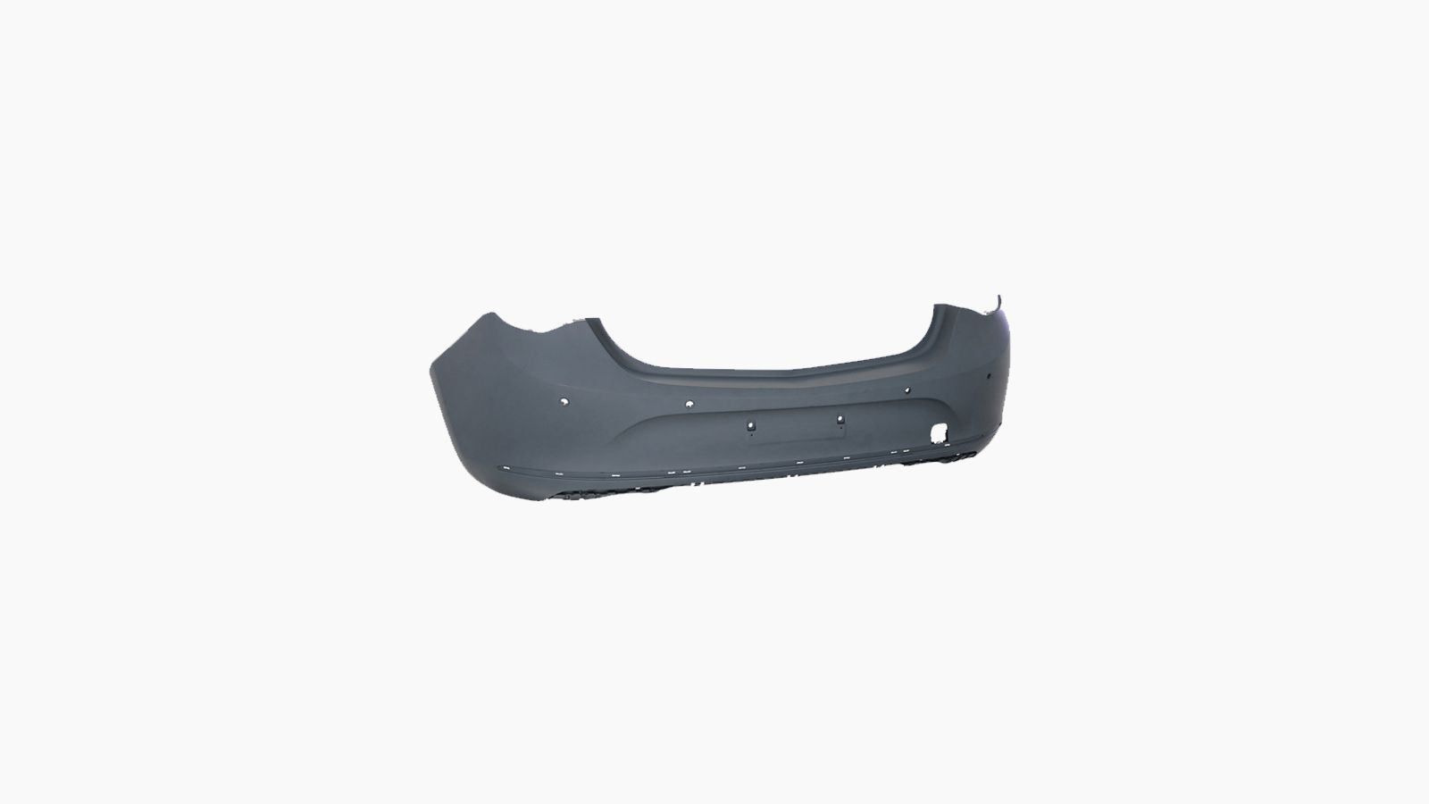 Achterbumper In Primer / 4 Pdc Gaten Hatchback