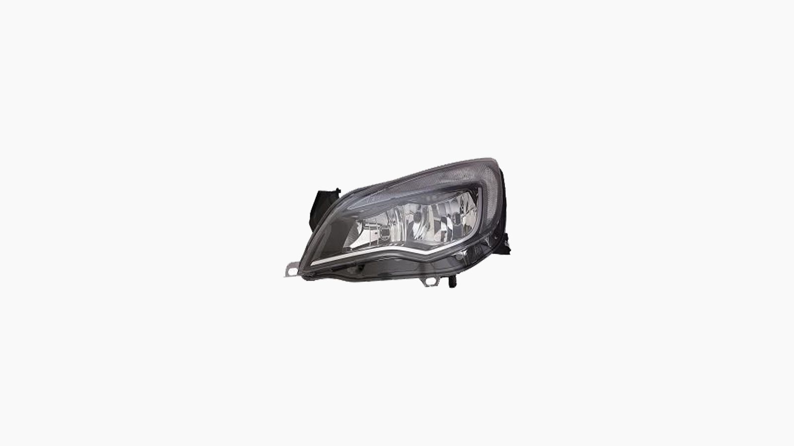 Unit DEPO E H7 / H7 / DRL Elektrisch Verstelbaar Met Motor Chroom