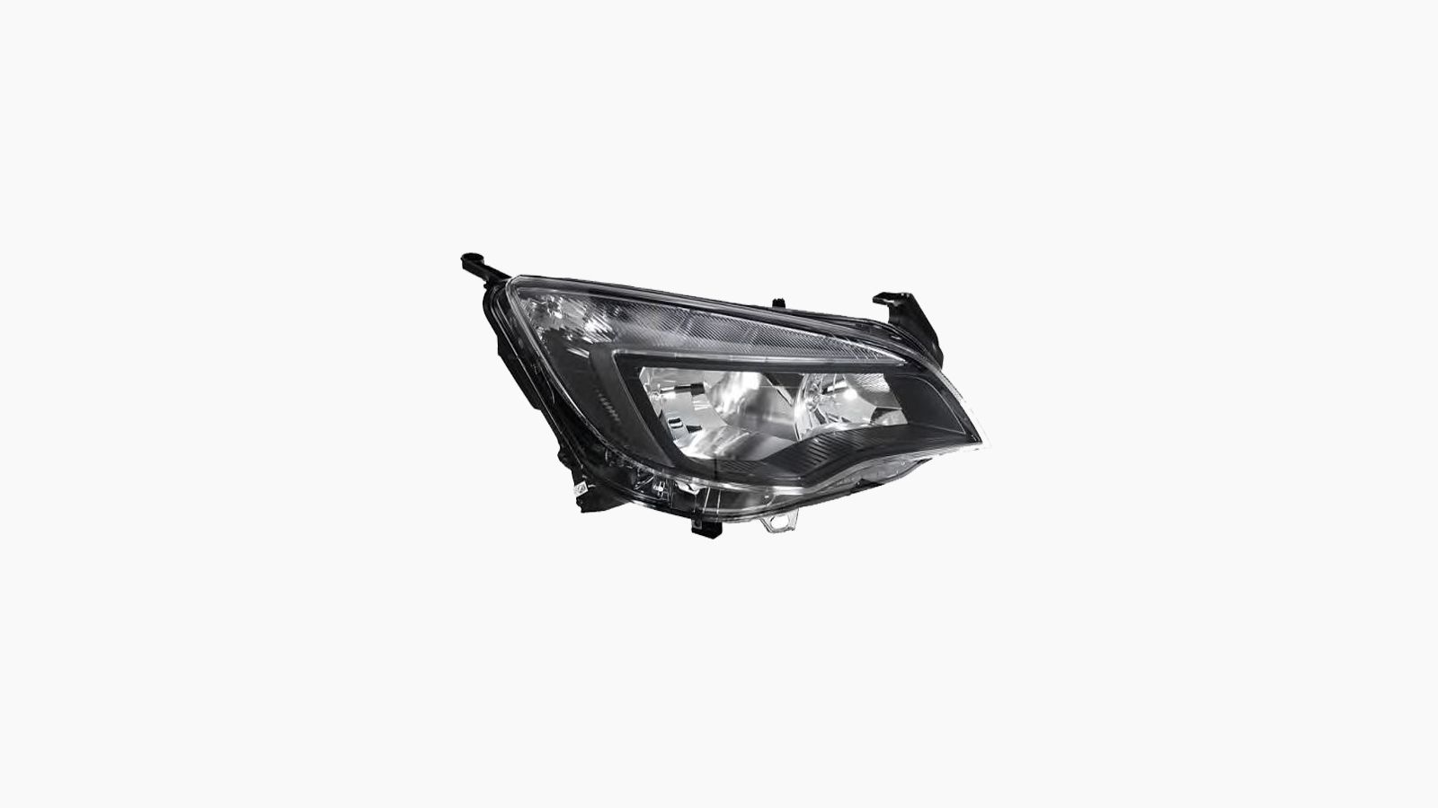 Unit TYC E 2Xh7 / DRL / LED Elektrisch Verstelbaar Met Motor Zwart