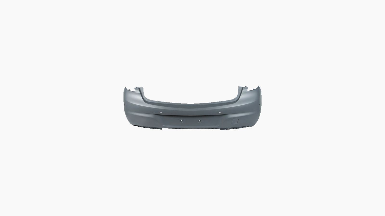 Achterbumper In Primer 5 Deurs Hatchback / 4 Pdc Gaten