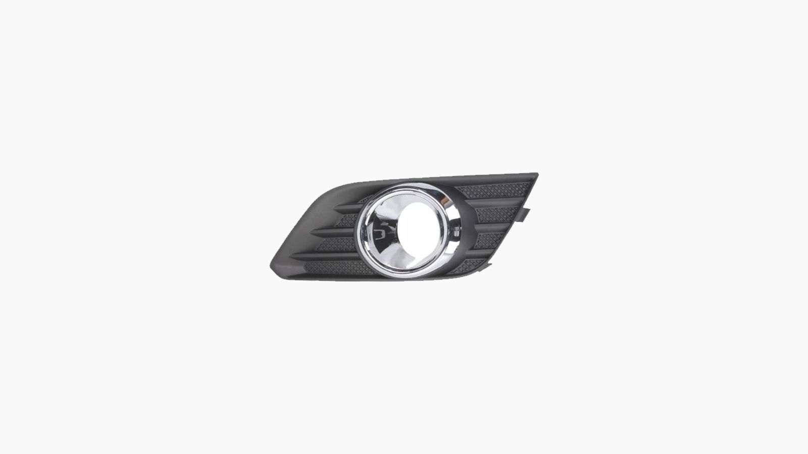 Zijgrille Met Mistlampgat Zwart / Chroom