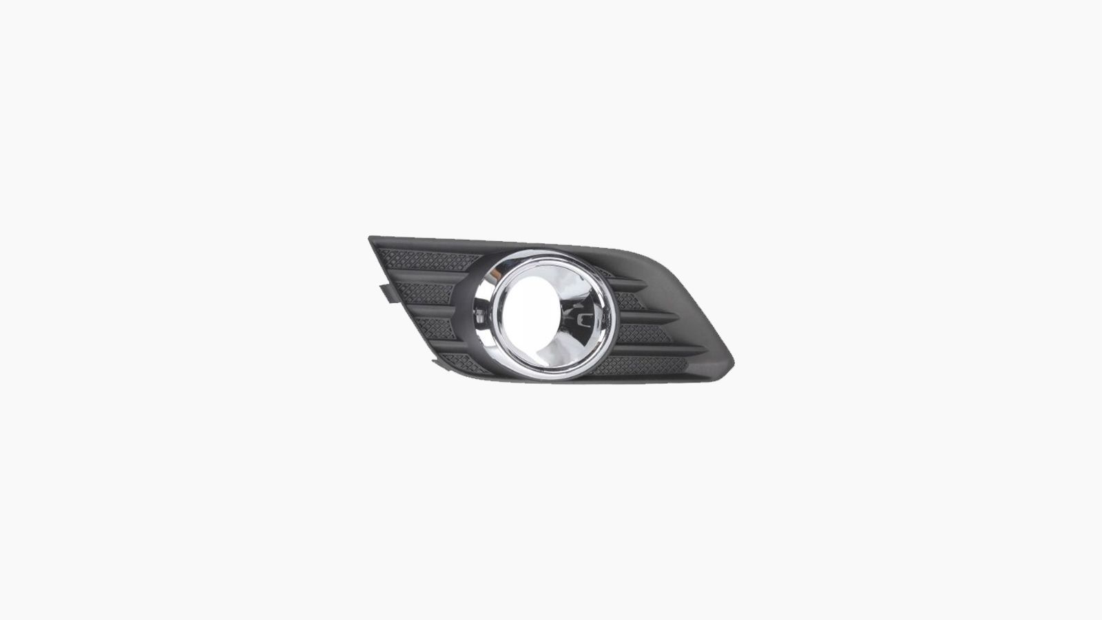 Zijgrille Met Mistlampgat Zwart / Chroom