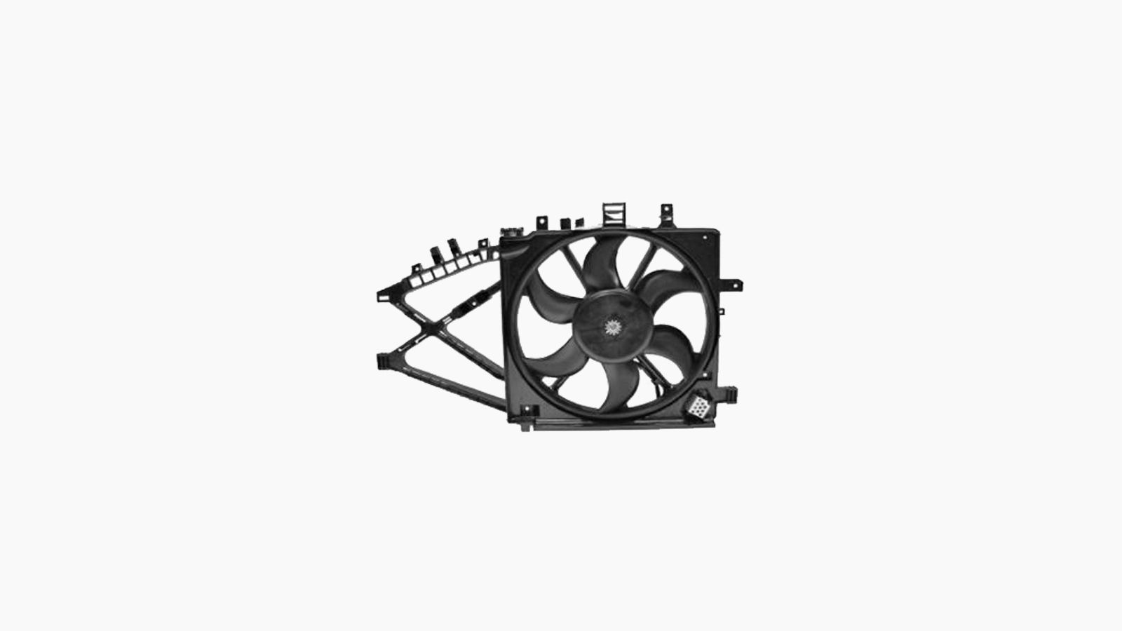 Elektrisch Koelventilator Achter Radiateur / Motor