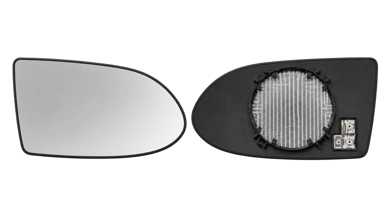 Spiegelglas rechts voor OPEL ZAFIRA 1999-2005