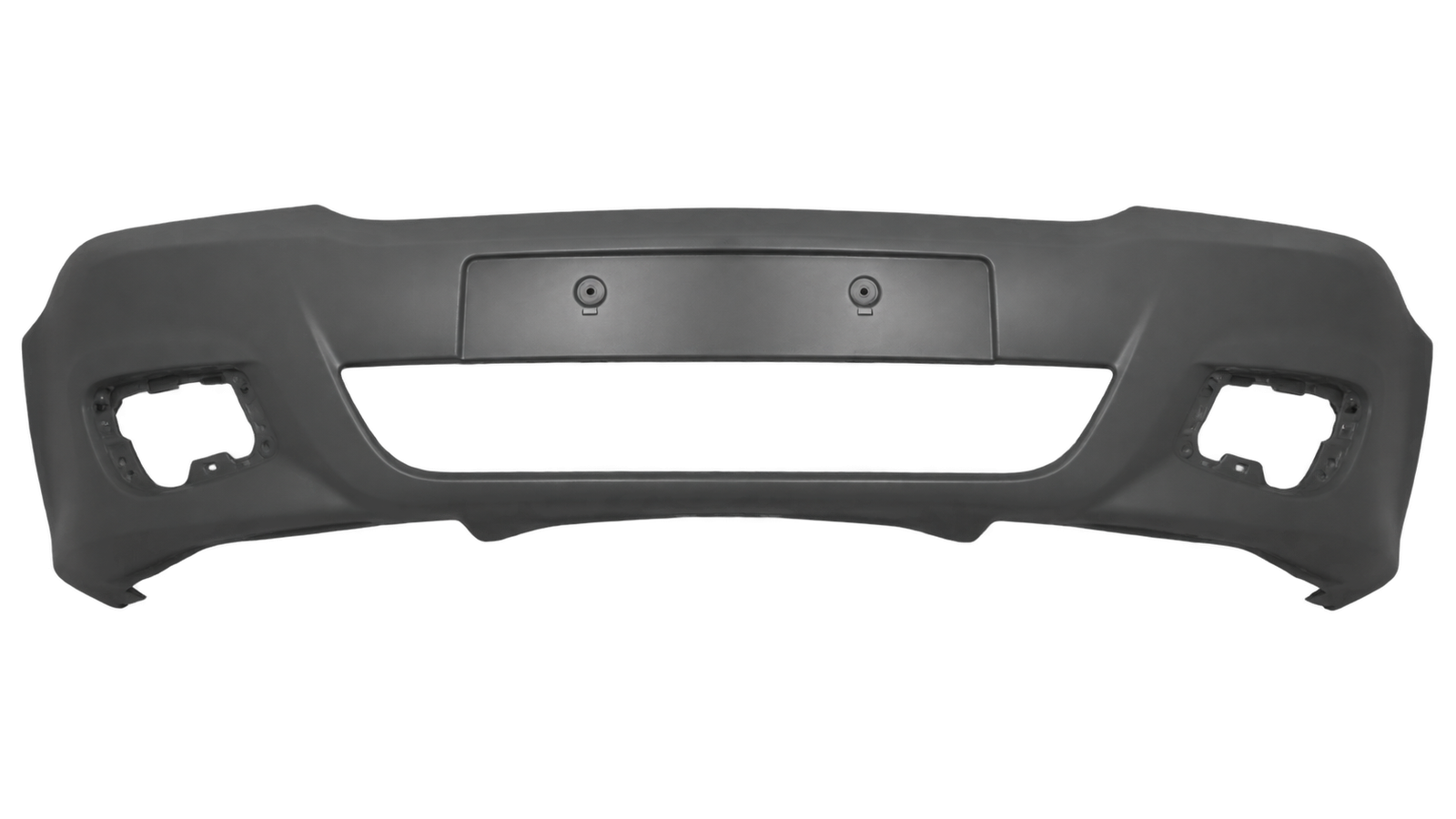 Voorbumper met mistlampgaten in primer voor Opel Meriva 2006-2010