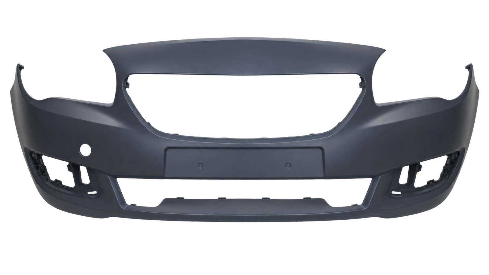 Voorbumper met mistlampgaten in primer voor Opel Meriva 2014-2017