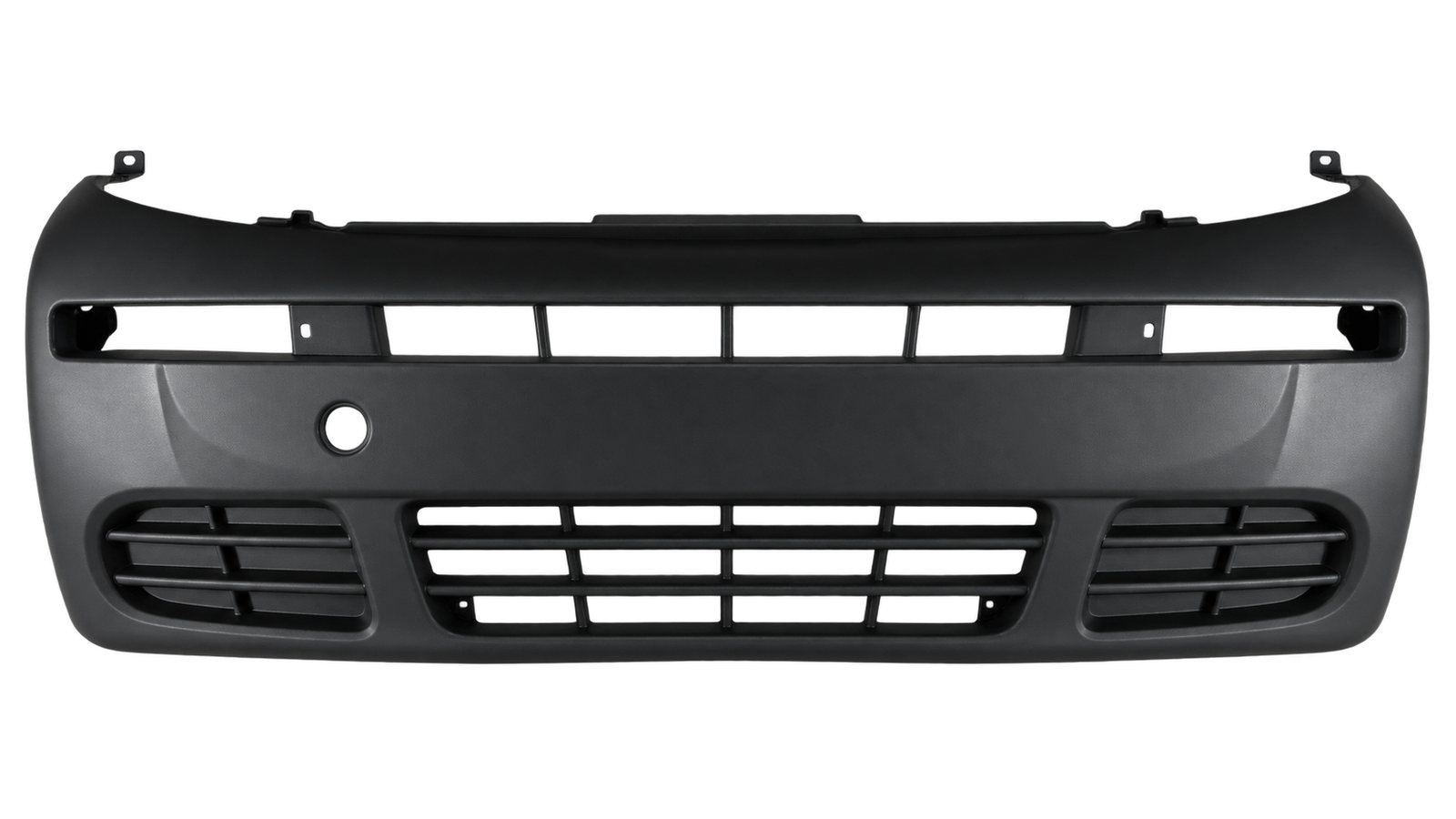 Voorbumper zwart voor Opel Vivaro 2001-2006
