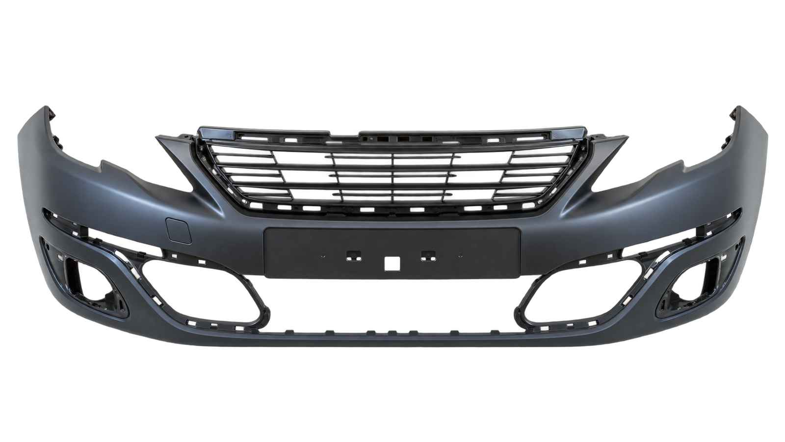 Voorbumper met mistlampgaten in primer voor Peugeot 308 2013-2017