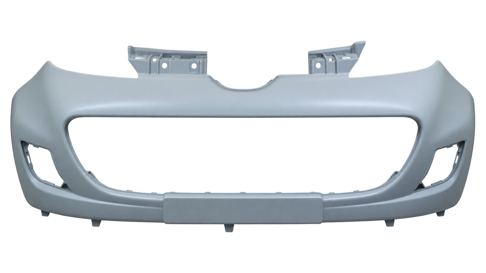 Voorbumper met mistlampgaten in primer voor Peugeot 107 2008-2012