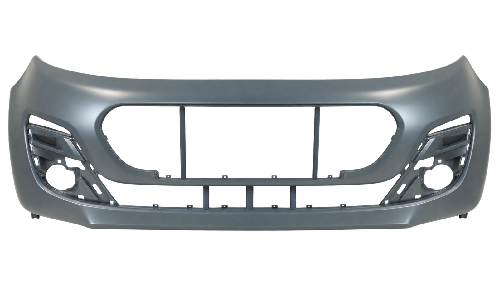 Voorbumper met mistlampgaten in primer voor Peugeot 107 2012-2014