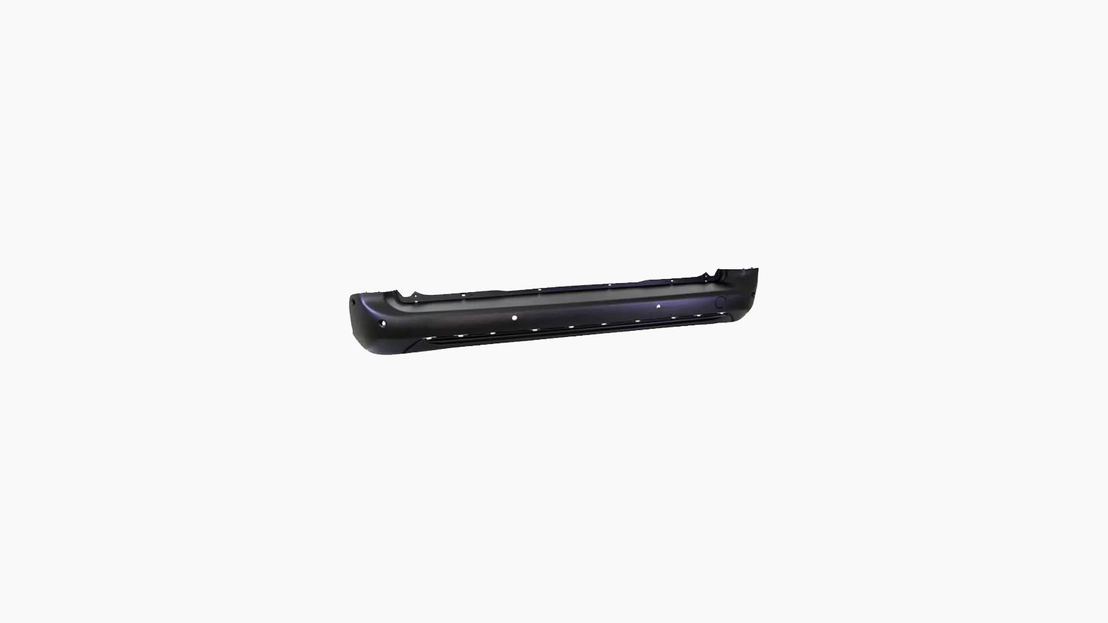 Achterbumper Zwart / Pdc / Pa / Lijst Gaten