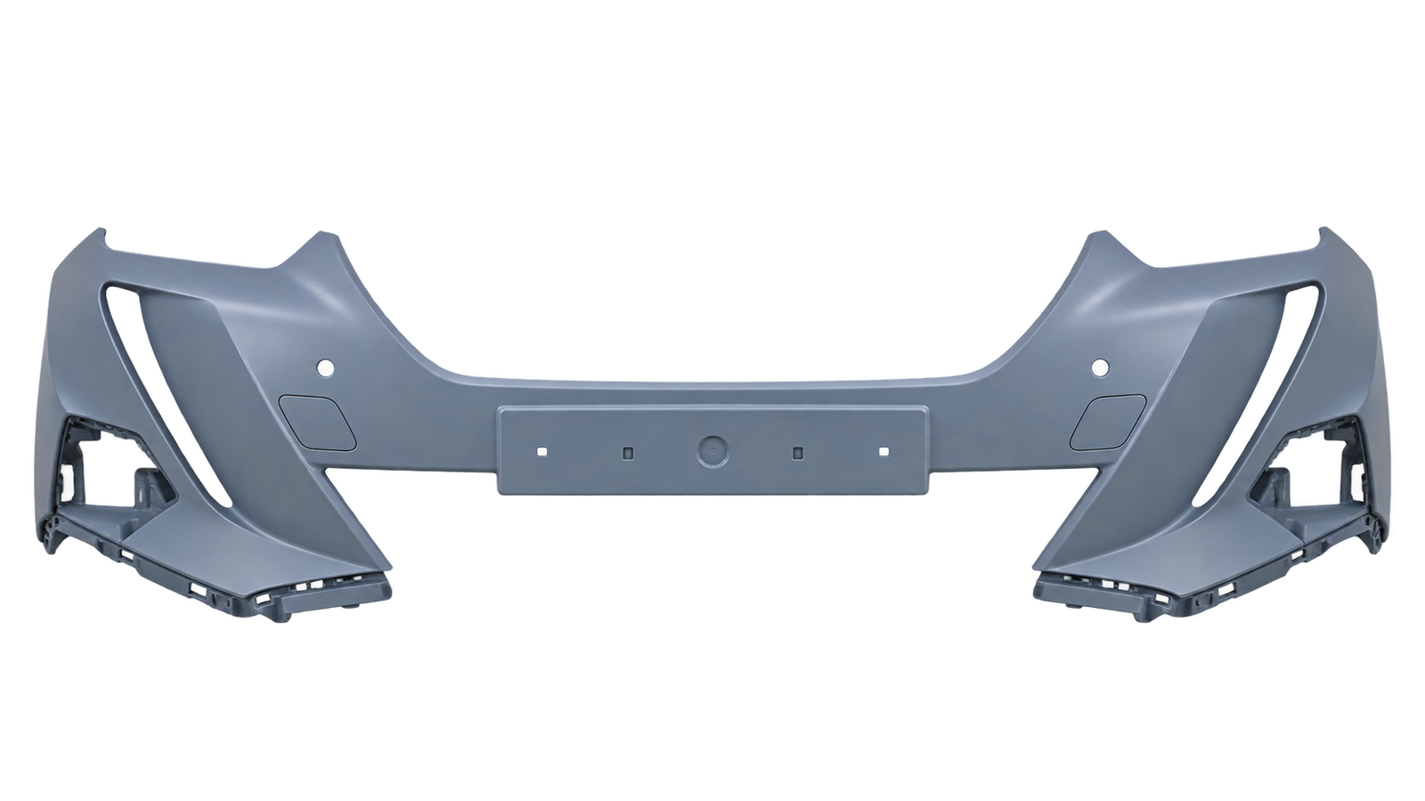 Voorbumper met 2 PDC-gaten in primer voor Peugeot 2008 2019-2023
