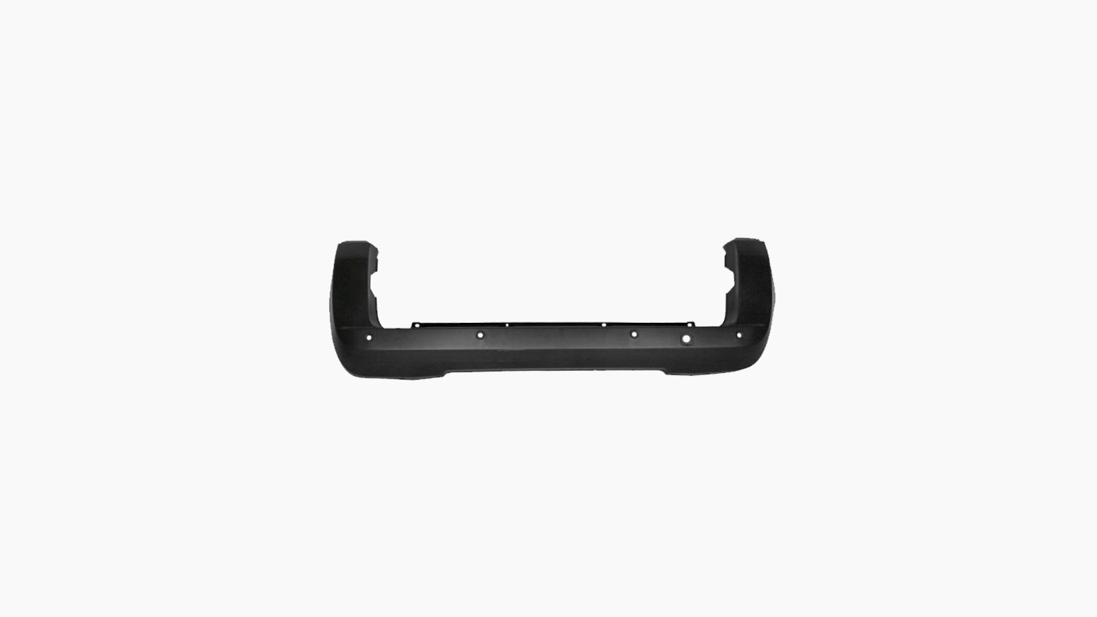 Achterbumper Zwart / Pdc Gaten