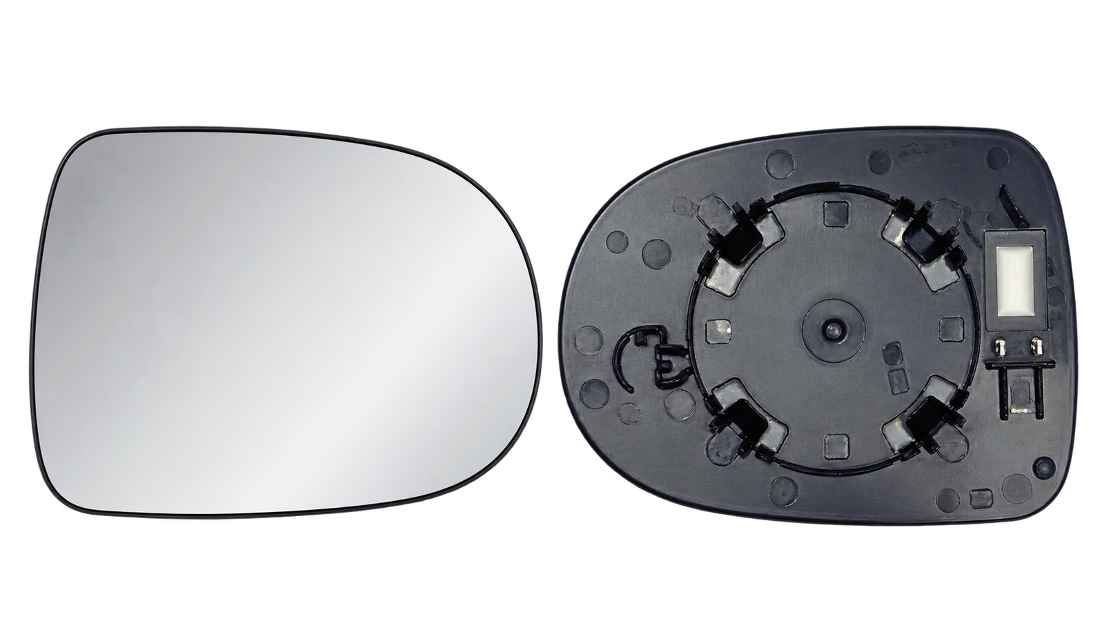 Spiegelglas voor RENAULT CLIO III 2009-2012