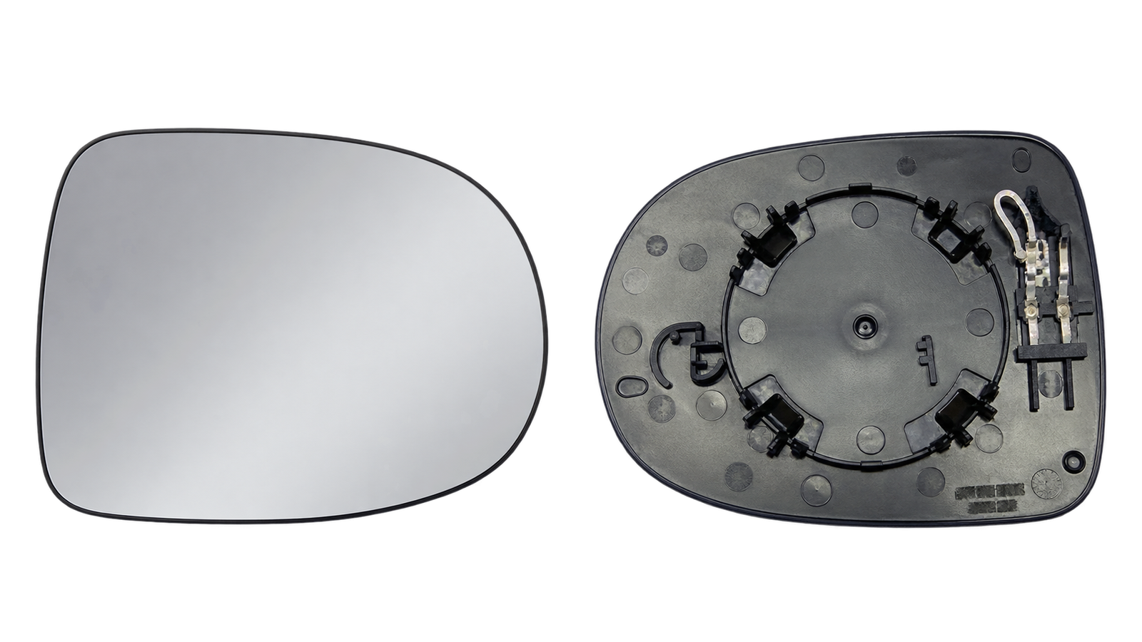 Spiegelglas voor RENAULT CLIO III 2009-2012