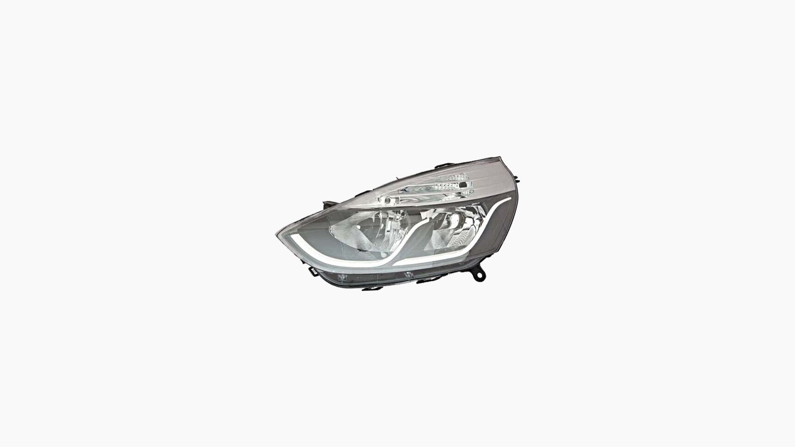 Unit DEPO E H7 / H1 Elektrisch Verstelbaar Met Motor Wit