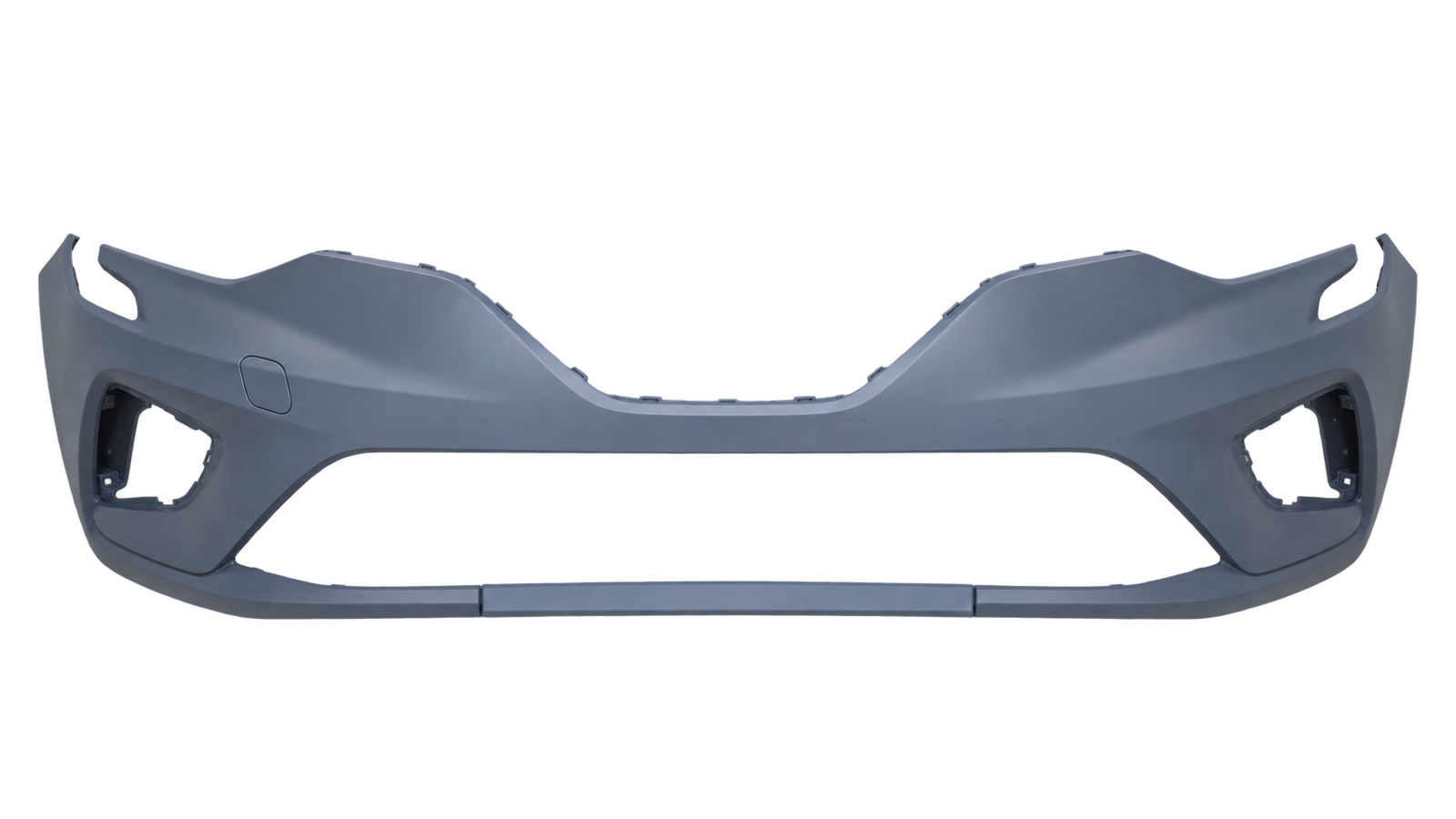Voorbumper met mistlampgaten in primer voor Renault CLIO
