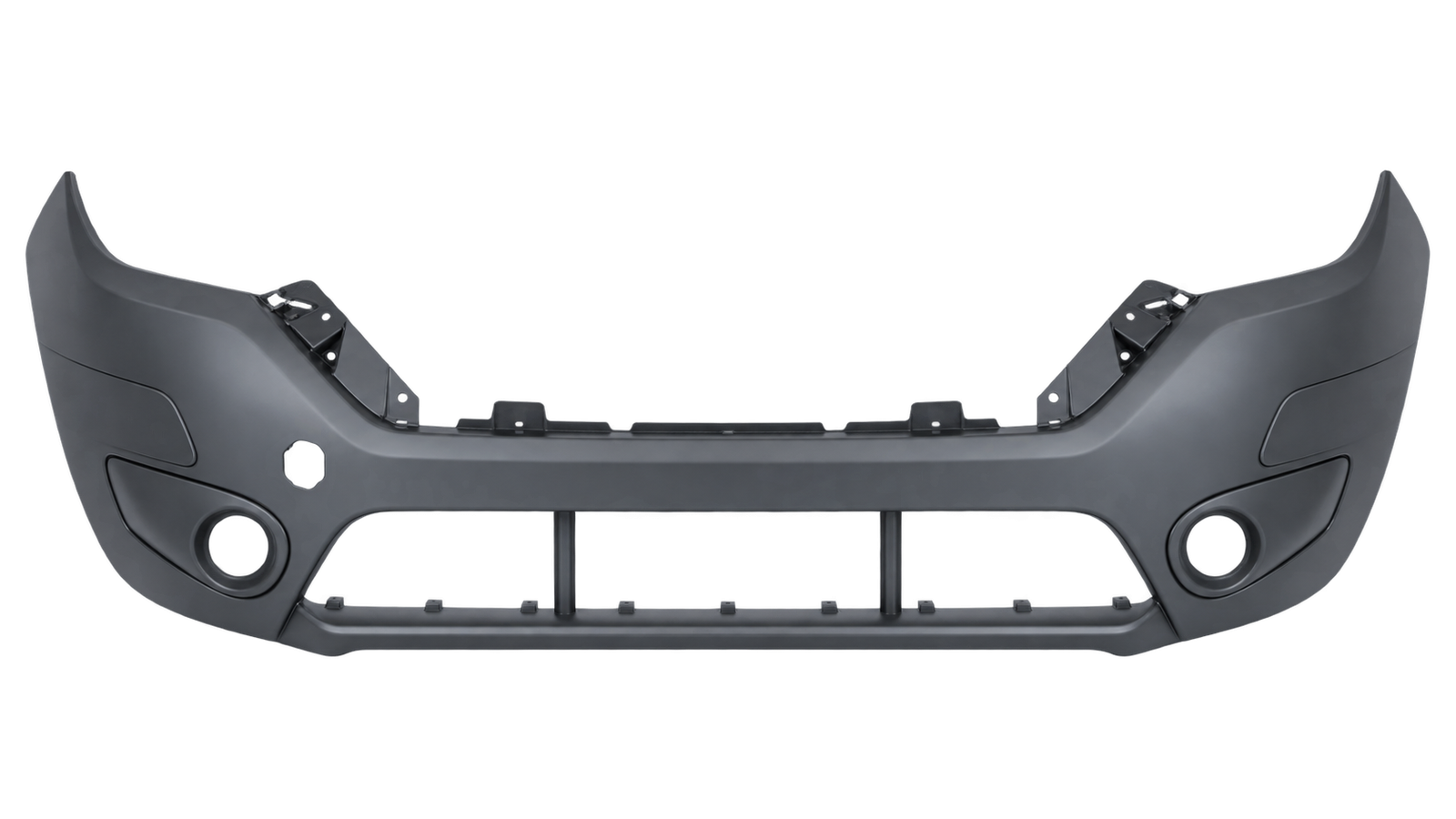 Voorbumper met mistlampgaten in primer voor Dacia DOKKER 2012-2021