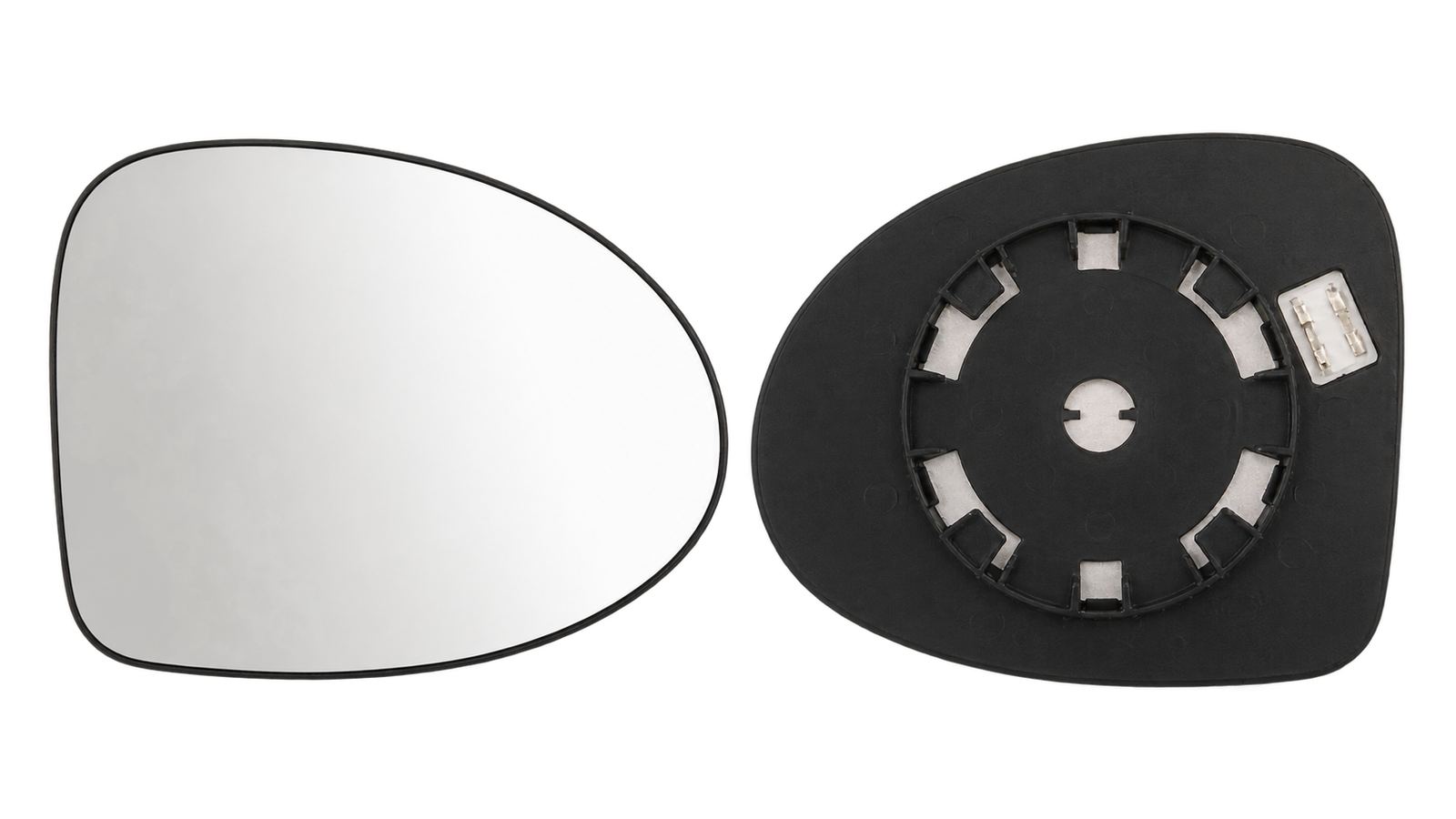 Spiegelglas voor RENAULT TWINGO 2007-2011