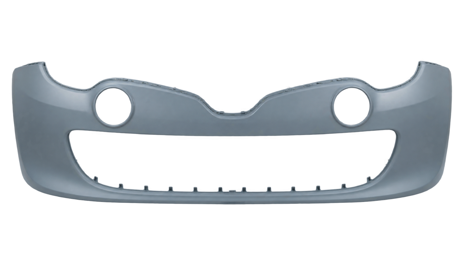 Voorbumper met mistlampgaten in primer voor Renault TWINGO 2014-2019