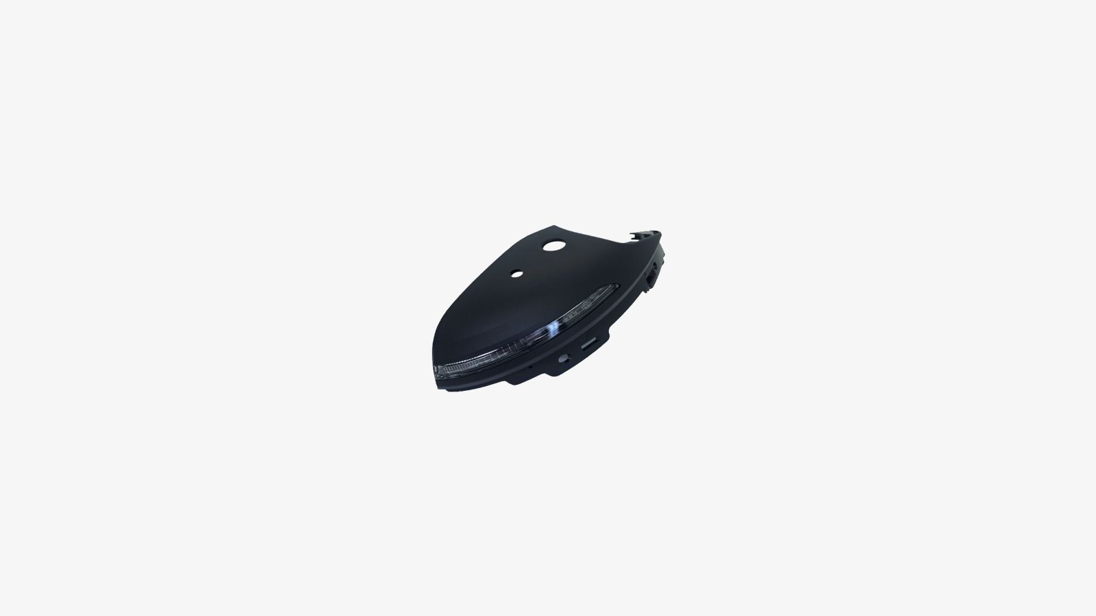 Spiegelclignoteur LED Met Bodemlampgat