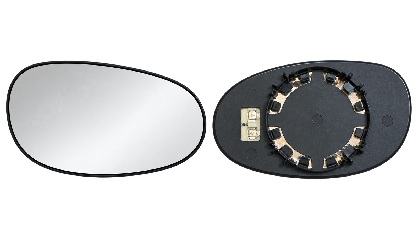 Spiegelglas voor SMART FORTWO W450 1998-2007