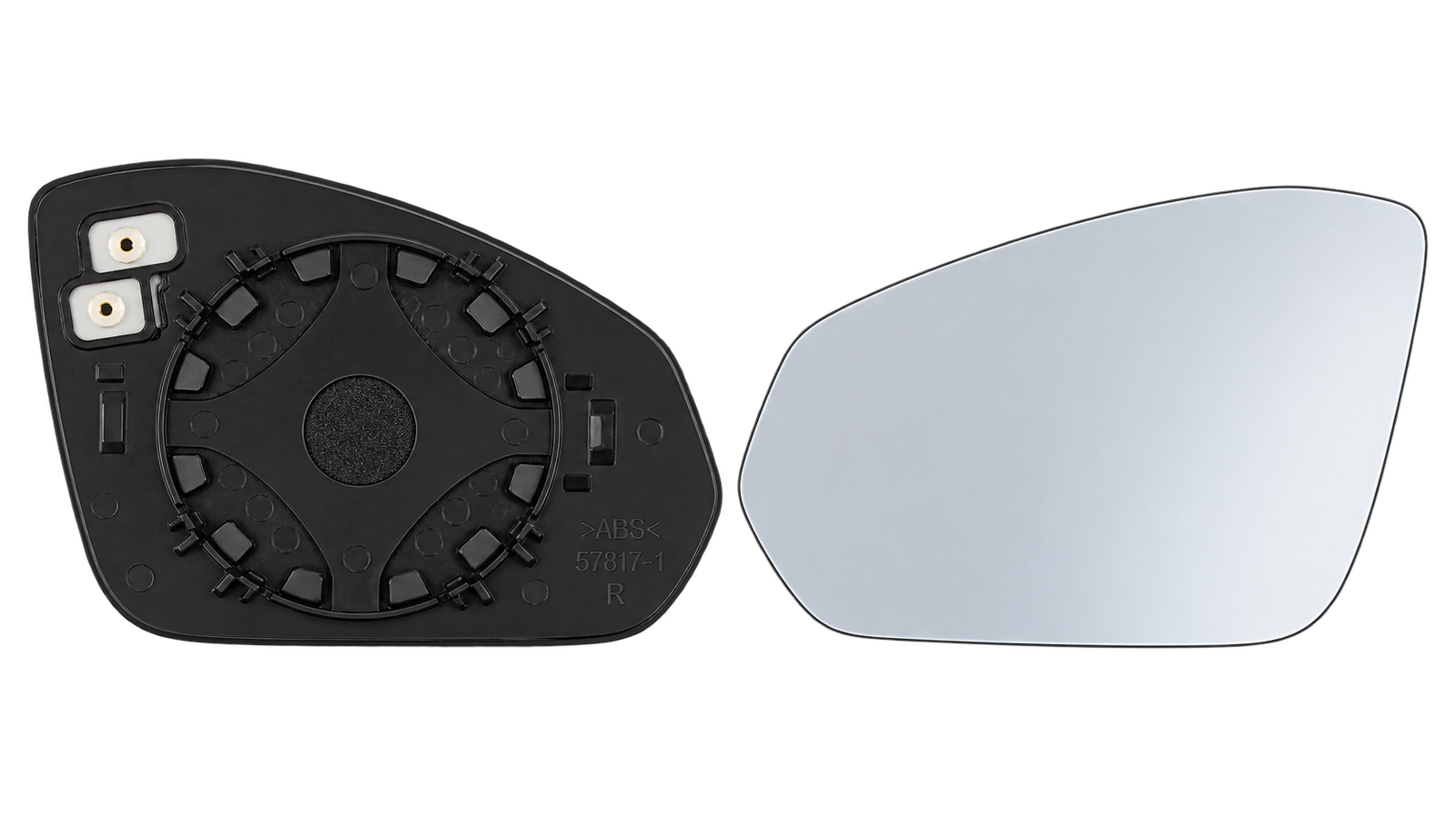 Spiegelglas voor SKODA FABIA 2021