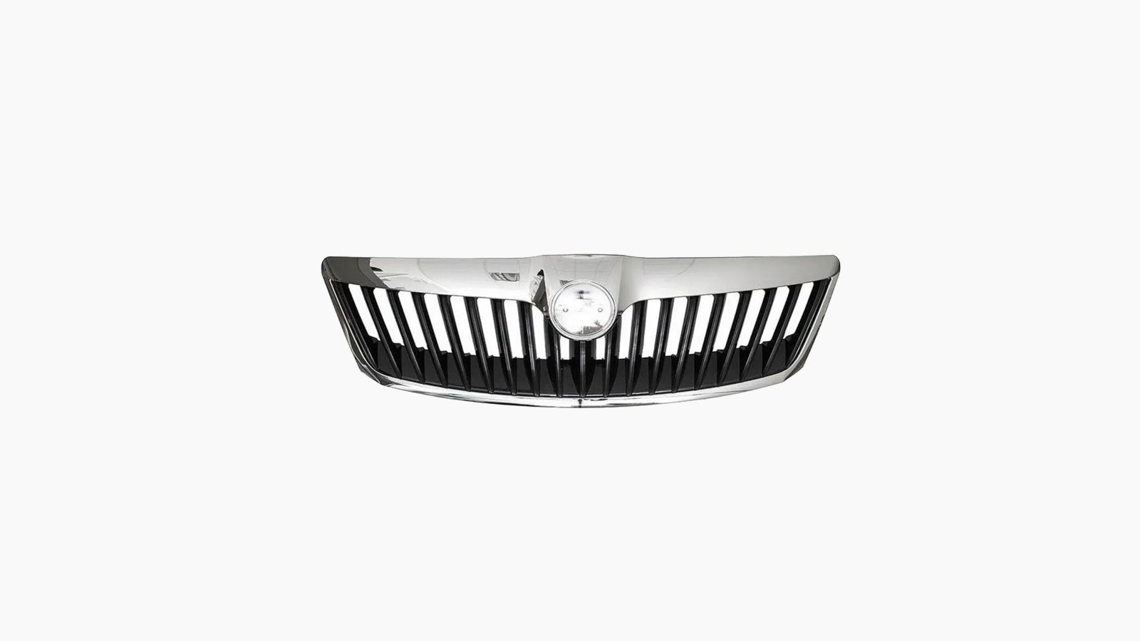 Grille Zwart Met Chromen Lijst