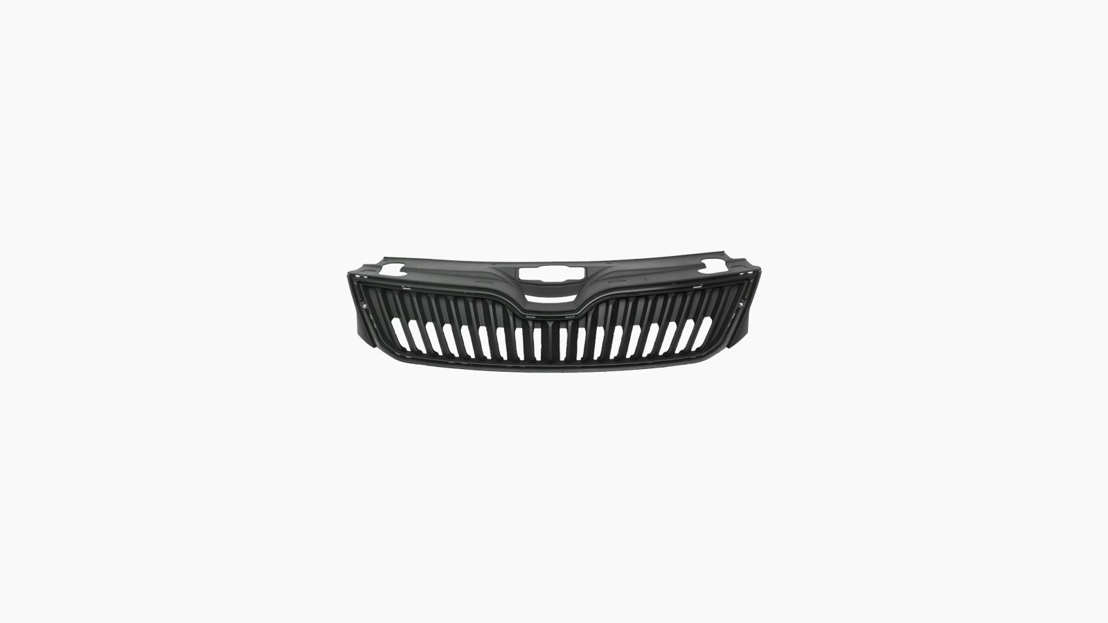 Grille Zwart Met Chromen Lijst