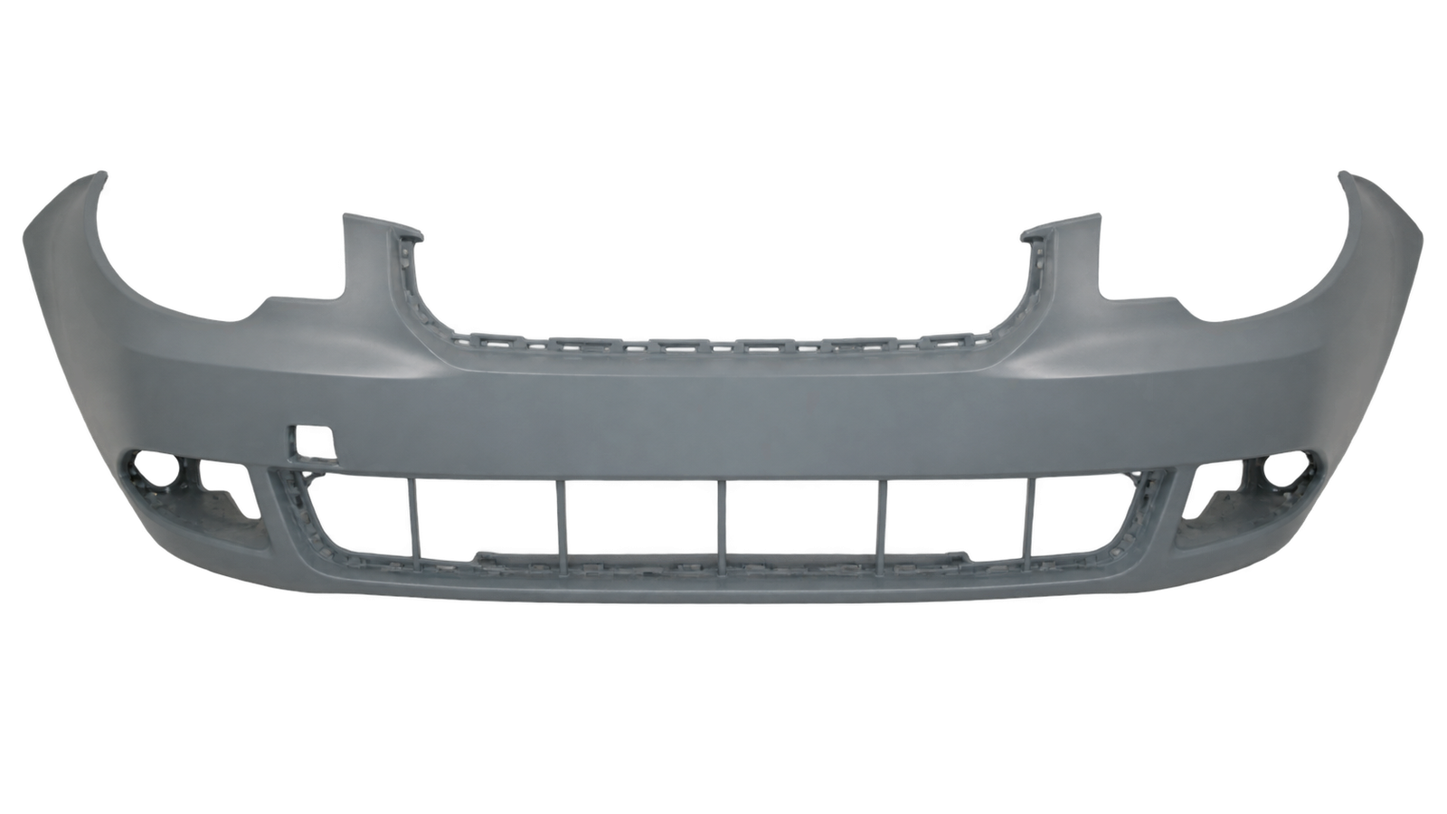 Voorbumper met mistlampgaten in primer voor Skoda SUPERB 2008-2013