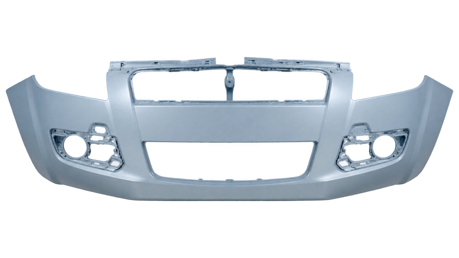 Voorbumper met mistlampgaten in primer voor Suzuki SPLASH 2008-2012