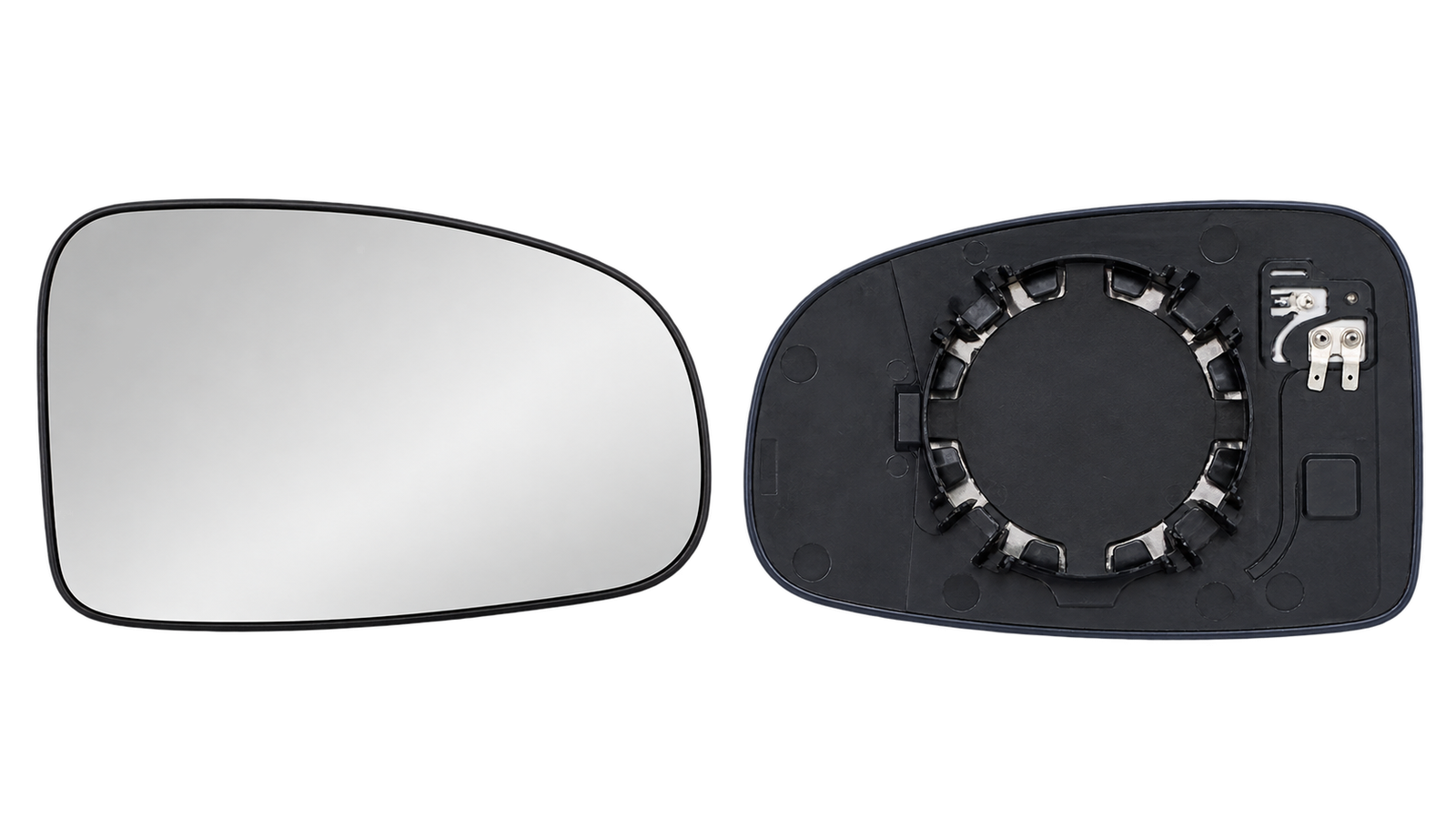 Spiegelglas voor TOYOTA iQ 2009-2015