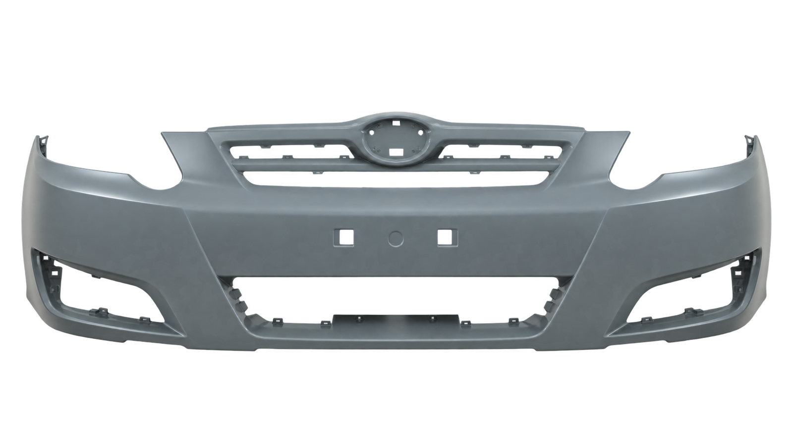Voorbumper met mistlampgaten in primer voor Toyota COROLLA 2004-2007