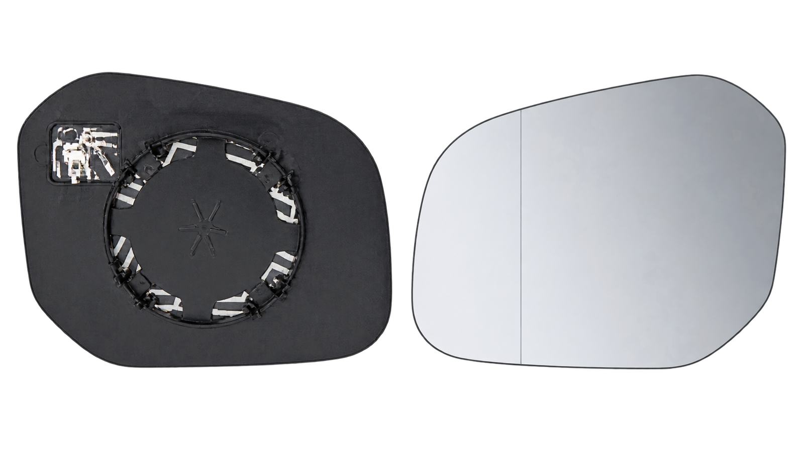 Spiegelglas voor VOLKSWAGEN CADDY 2015-2020