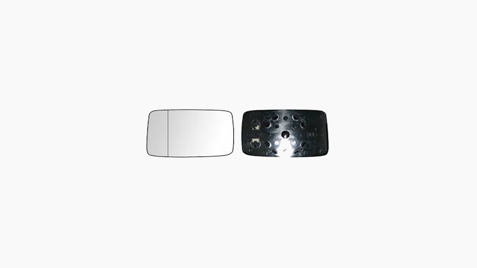 Spiegelglas Verwarmbaar / Montagepl.asferisch