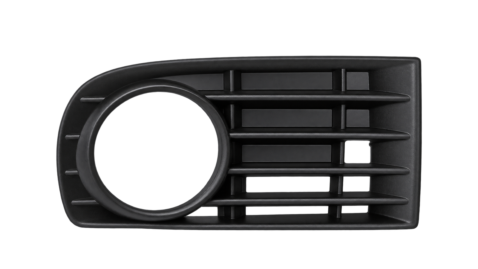 Zijgrille in voorbumper met mistlampgat (niet geschikt voor GTi) voor VOLKSWAGEN GOLF 5 2003-2008