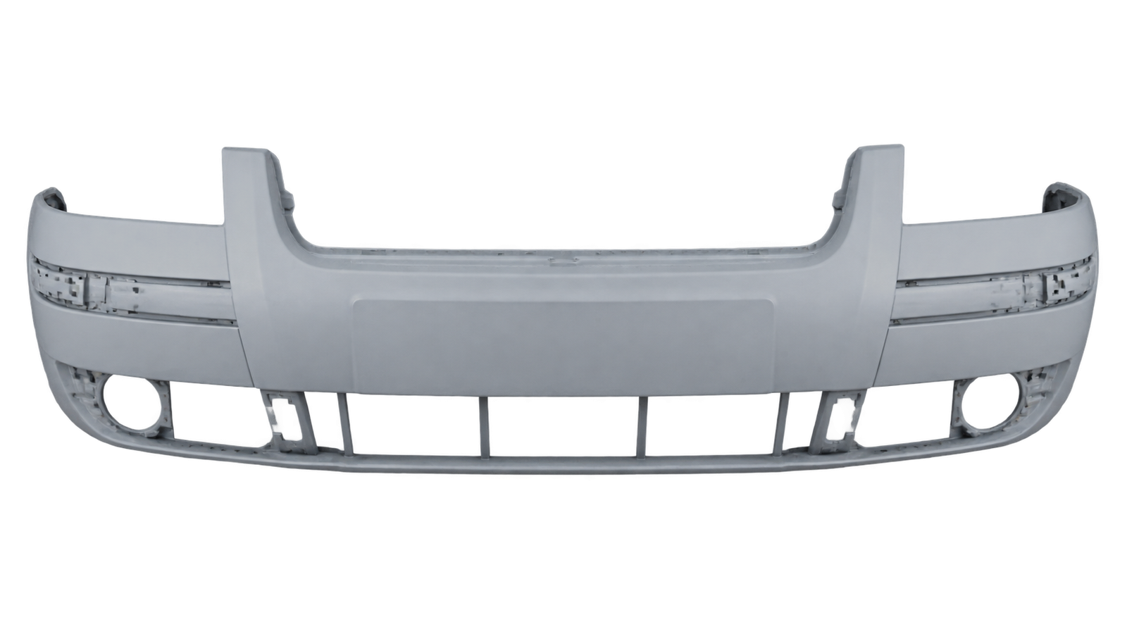 Voorbumper met mistlampgaten in primer voor Volkswagen Passat 2000-2005