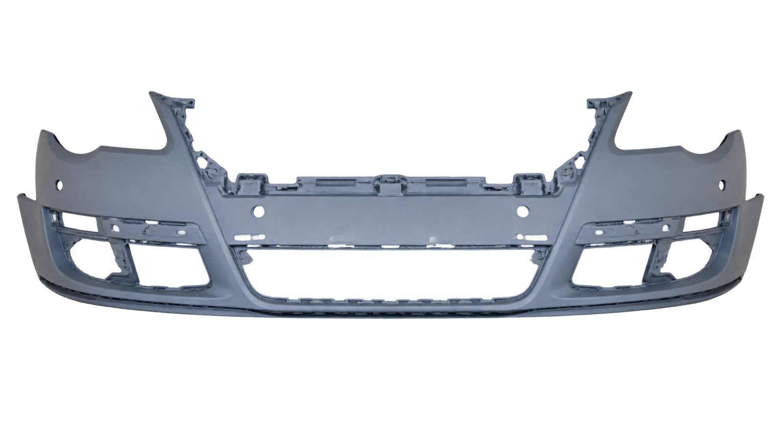 Voorbumper met PDC en mistlampgaten in primer voor Volkswagen Passat 2005-2010